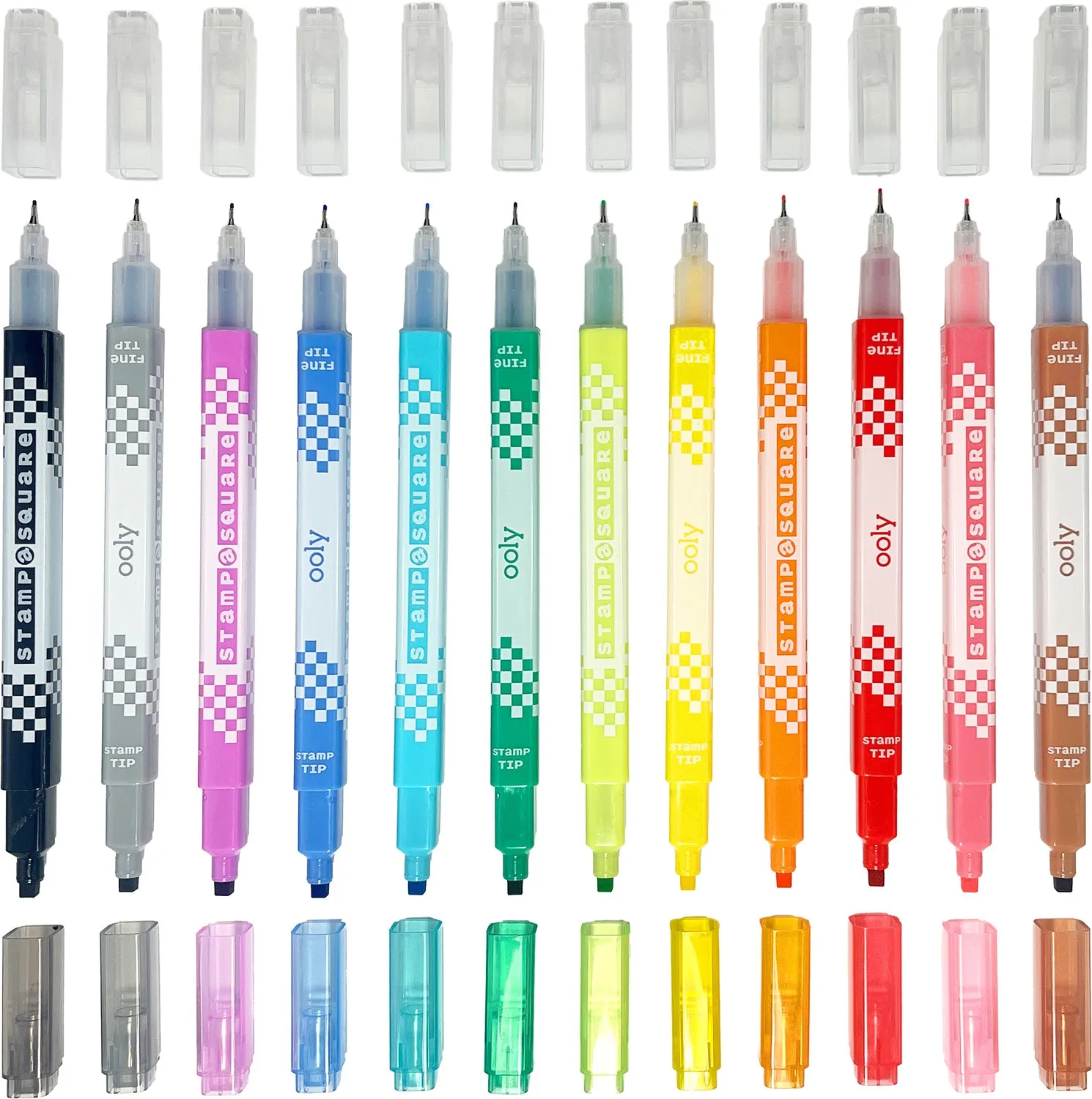 Stamp-A-Square Markers