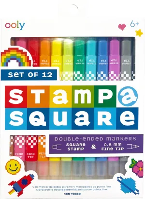 Stamp-A-Square Markers