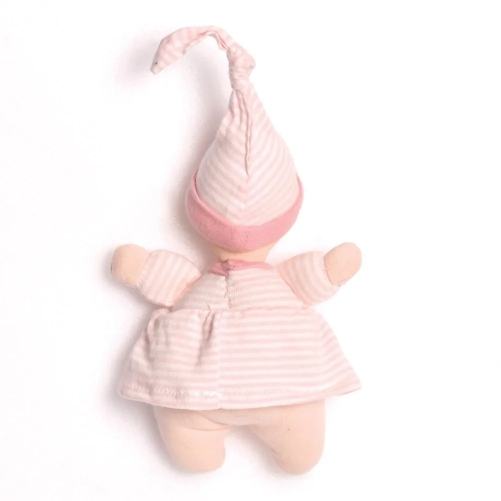 Tikiri Bonikka Collection Precious Baby Plush Doll - Pink Stripe (7 inch)