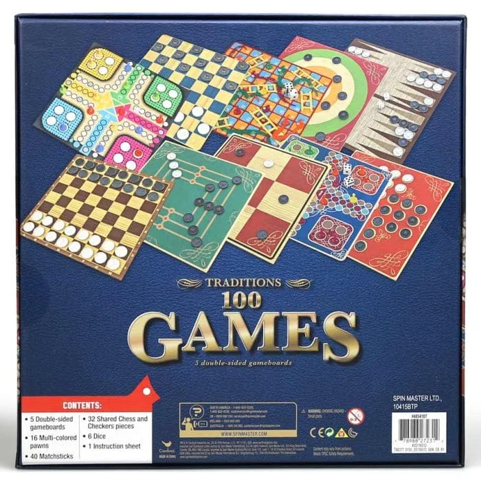 Optimize Title: Premium Selection of 100 Traditional Games for E-Commerce
