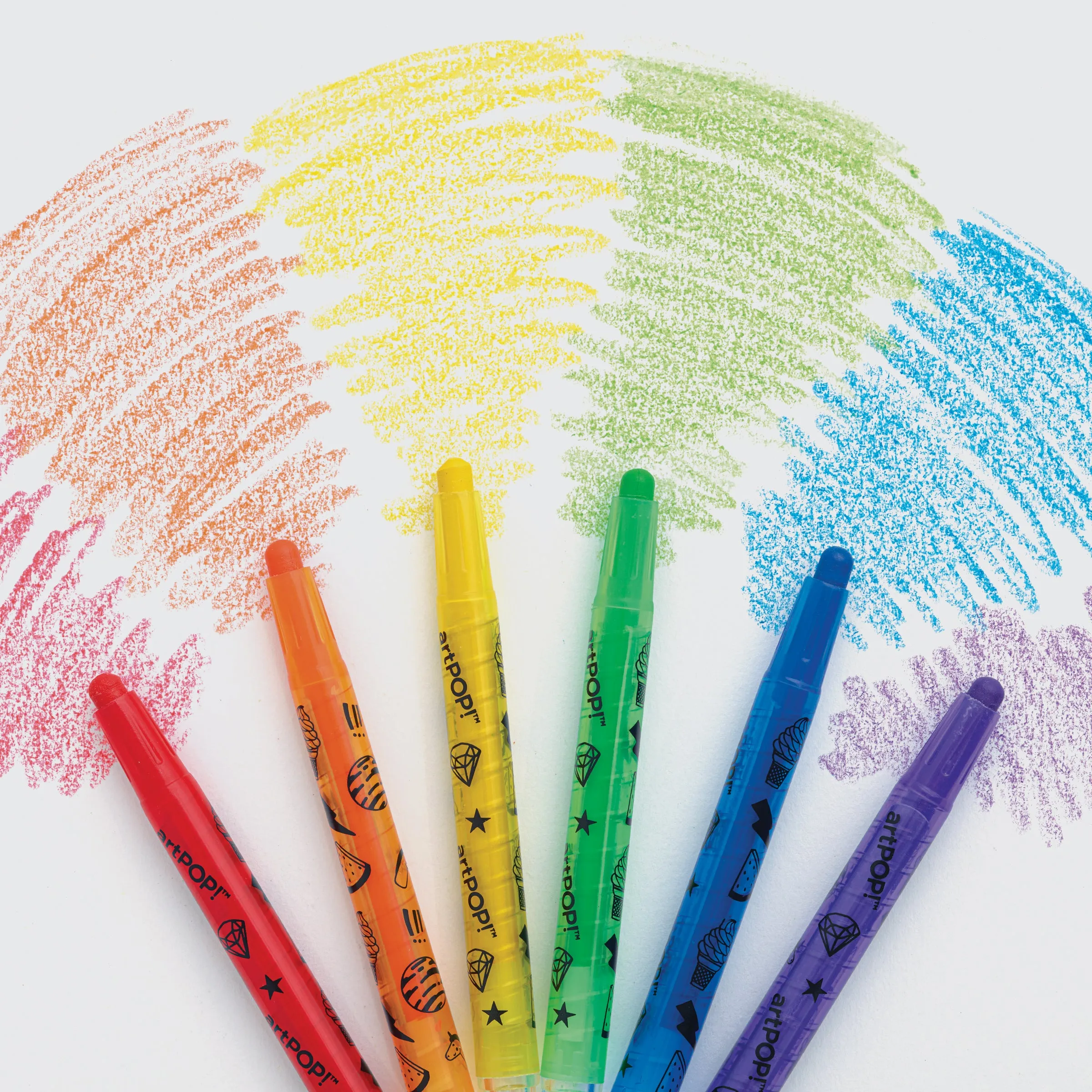 Twist-Up Crayon Set - Set of 36